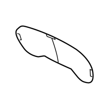 Mopar 68382522AA LENS INSTRUMENT CLUSTER