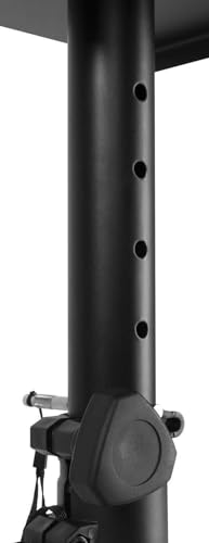 Miniatura 4 de Vonyx Sms10 Conjunto De Soportes Para Monitor De Estudio, Sobremesa, Regulables En Altura, Pies De Goma Amortiguadores Y Revestimiento Antideslizante