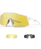 LECAGE Gafas de ciclismo fotocromáticas con visión nocturna con marcos miopes para hombres y mujeres (LQ1110-C11.)