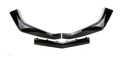 Spoiler de pare-chocs avant Corvette C7 noir brillant kit inférieur look ZR1