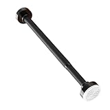 Asta per tenda da doccia – robusta barra di tendaggio, senza foratura, asta espandibile | dormitorio, hotel, bagno, dormitorio, appartamento, cucina in affitto, camera da, soggiorno, stand