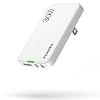 Flat USB C Wall Charger, Flat USB Wall Charger with USB C and A Ports, Super Thin USB Wall Plug for IPad Pro/Tablets, iPhone 15/14/13/12 and Galaxy S23,S22 etc (White-30W)