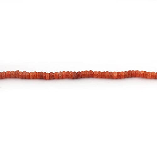 Pierre de soleil facettée 6mm pour réparer et personnaliser vos bijoux en pierres naturelles