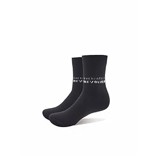 The Beatles Revolver Band Logo Official Unisex Black Socks Uk Size 7-11 Size One Size - Les Beatles, Paul McCartney, John Lennon, RIngo Starr, George Harrison