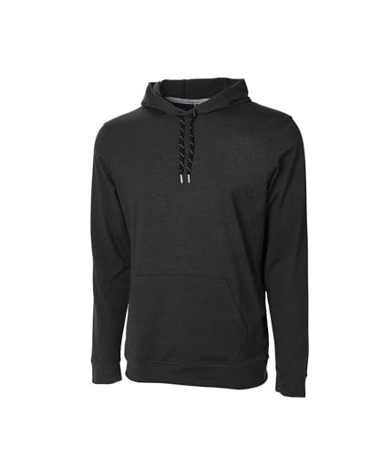 Image of PUMA Cloudspun Progress Hoodie, Puma Black Heather, S