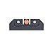 Night Fision Tritium Night Sight Set for Taurus G2C/G2/G3/TX22 - Orange Front Ring, Black Rear Rings