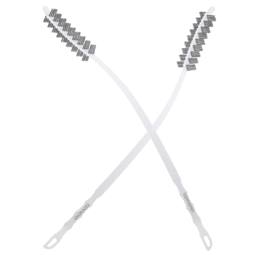 Cabilock 2pcs Washing Machine Cleaning Brush Extended Handle Flexible Washer Drum and Pipe Cleaner for Deep Cleaning Lint and Dirt in Dryers and Washers