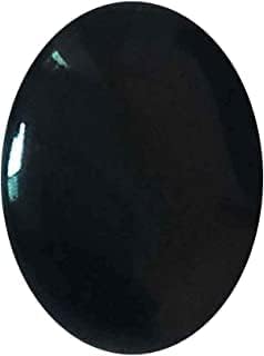 Sulemani hakik onyx noir naturel pour calmer l'esprit et personnaliser un bijou