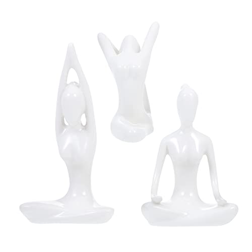 Sculpture de Pose de Yoga ZXQUEGF : Créez un Coin Zen sur Votre Table ou Terrasse