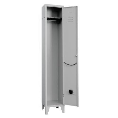 Armadio spogliatoio montato vern grigio posti 1 h.mm 1795 mm 360x500
