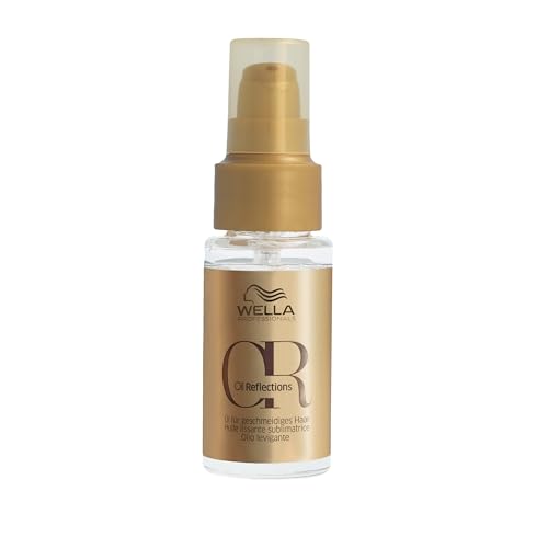 Wella Professionals OIL REFLECTIONS - Aceite Suavizante de Luminosidad - Pelo con brillo y suavidad - Aceite de Camelia y Extracto de Té Blanco 30ml