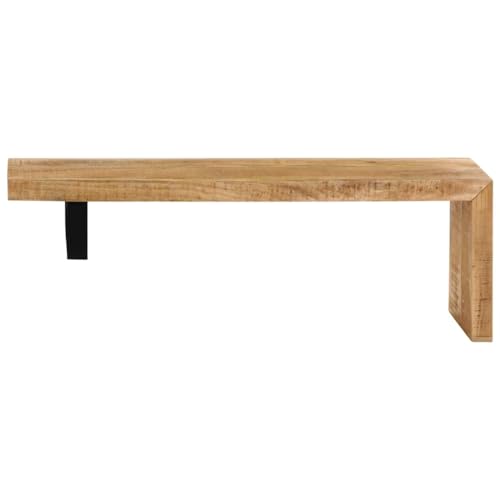 vidaXL Mangoholz Massiv TV Schrank Board Lowboard Fernsehtisch Fernsehschrank