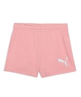 Puma Mädchen ESS METALLIC Shorts TR G Gestrickte Shorts, Pink Fruit,