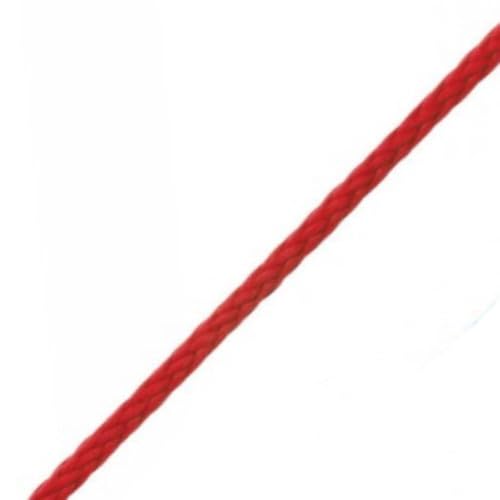 Tresse Marlow Excel PS12 rouge 5mm bobine 200m pour cordage de traction