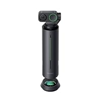 Insta360 WaveLink - 4K Conference Room Speakerphone and Camera, Speaker Tracking, 5m 360° Voice Pickup, Noise Reduction, AI Transcription and Summaries, Plug & Play, Works with Zoom, Teams