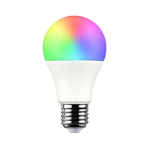 Bombilla LED Estándar Smart WiFi E27 10W Equi.60W 806lm RGBWW Regulable vía Smartphone/App 25000H 7hSevenOn Premium