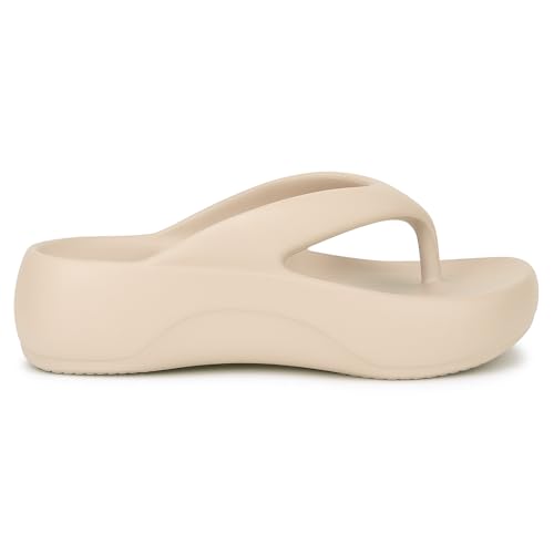 Image of ORTHO JOY Orthopedic Slippers for Women | Comfortable EVA Flip-Flops with Arch & Heel Support | Anti-Skid Lightweight Slides for Foot Pain Relief - Ideal for Indoor & Outdoor Use
