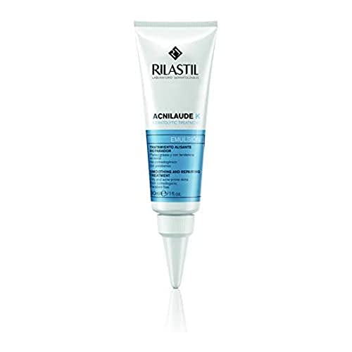 Rilastil Acnilaude K - Emulsión Microexfoliante Reparadora para Pieles Grasas con Tendencia Acneica - 30 ml