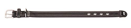 HUNTER MADEIRA SPECIAL Hundehalsband, Leder, griffig, anschmiegsam, 50 (S-M), braun