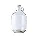 Home Brew Ohio Glass Water Bottle Includes 38 mm Metal Screw Cap, 1 gallon Capacity
