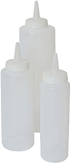Genware NEV-SQB24C Squeeze Bottle, Clear 24 oz./71 cL