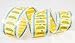 Cable Markers Pre-Marked Snap On Polyoxymethylene Yellow Box