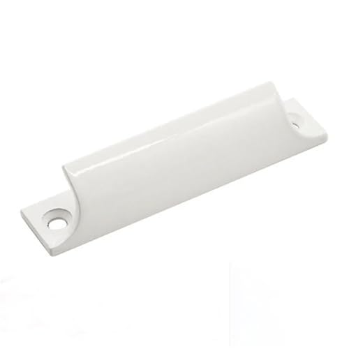 1 manija for puerta, ventana, cajón, gabinete, accesorios de herrajes for muebles.(White)