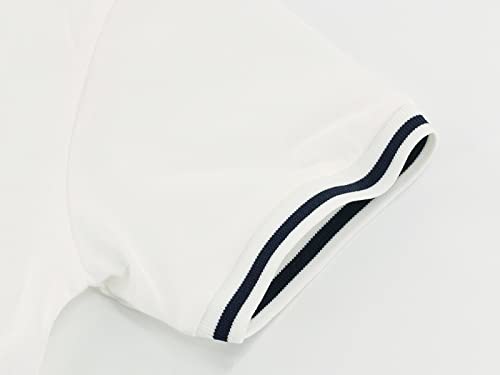 ACESTAR Boys Short Sleeve Polo Shirt Kids Plain School Uniform Polo Shirt for Boys and Girls 4-12 Years3