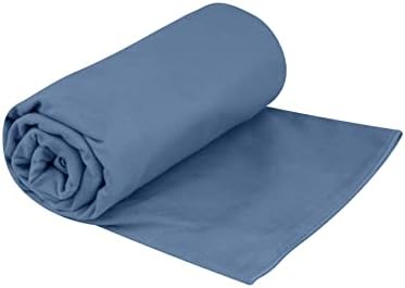 Sea to Summit Drylite Towel, Lightweight Camping and Travel Towel, Medium (20 x 40 inches), Moonlight Blue