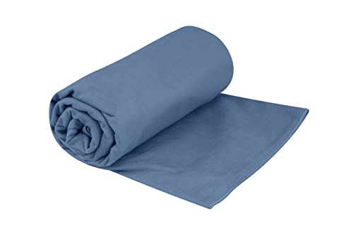 Sea to Summit Drylite Towel, Lightweight Camping and Travel Towel, X-Large (30 x 59 inches), Moonlight Blue