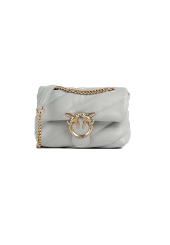 Pinko LOVE MINI PUFF CL SHEEP con cadena ajustable y cierre Love Birds