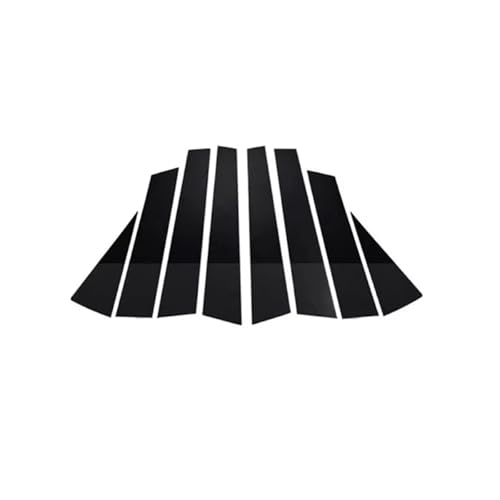 Molduras para pilares de ventana Nissan Rogue 2014-2018, elimina plásticos opacos