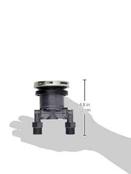 カクダイ　一口循環金具（ペアホース用S・L兼用）10A カクダイ[KAKUDAI] 【415-423】 小型一口循環金具（ペアホース