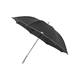 [ムーンバット] MIZUNO(ミズノ) 長傘 雨傘 ジャンプ傘 無地 耐風 ステッチ メンズ 紳士 親骨70cm (FREE サイズ) 21-015-83631-03-15-70 ブラック 日本
