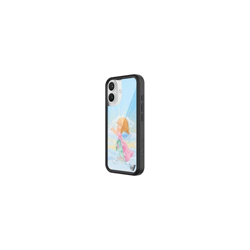 Image of Wildflower Cases - Compatible with iPhone 16 | Protective Black Bumper, 6.5ft Drop Test Certified, Women Owned Small Business | Dove y2k Cute Trendy | Precious Moments Collab - Angel