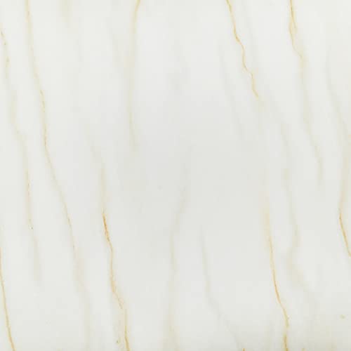 auxua Peel and Stick Floor Tile White Marble Vinyl Flooring 12"x 12" Durable Waterproof Non-Slip Granite Vinyl Tiles Self Adhesive Removable for Kitchen Living Room Bedroom Bathroom 12 Pcs