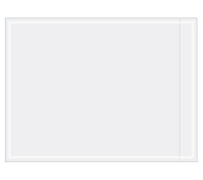 4 1/2in x 6in Clear Face Document Envelopes