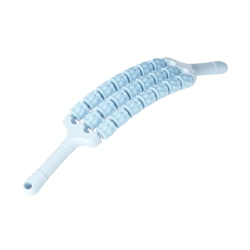 FytStycale Massage Roller Sticks Ergonomic Grip Nonslip Handle Body Muscle Relaxation Massages Sticks for Household, Blue