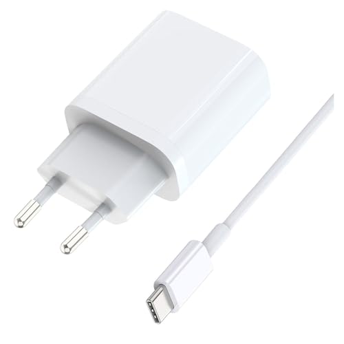 Caricatore veloce Alimentatore Caricabatterie e Cavo per Xiaomi Redmi Note 13/11S/12/10/9T/9 Pro/13 Pro/11; Redmi 12/13C/A3; Xiaomi mi 10 10T 11 11T Lite Pro,POCO F3 NFC/X3/C65