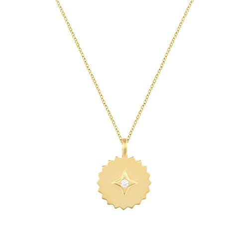 Collier pour femmes avec chaîne à pendentif à motif rond, bijoux géométriques tendance