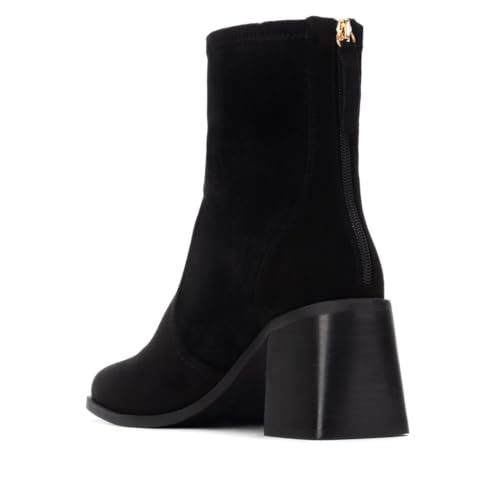 Bottines de marche confortables XTI noires taille 36 souples et légères - 4