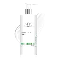 Apis Ultraschallgel - 500 ml - Mit hoch- und niedermolekularer Hyaluronsäure Für Sonophorese, Nadellose Mesotherapie & Ultraschallbehandlungen