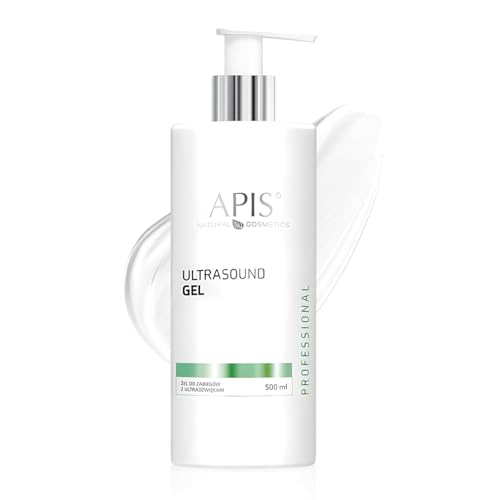 Apis Ultraschallgel - 500 ml - Mit hoch- und niedermolekularer Hyaluronsäure Für Sonophorese, Nadellose Mesotherapie & Ultraschallbehandlungen