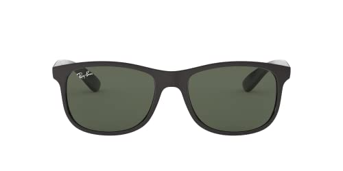 Ray-Ban RB4202 Andy Sunglasses Matte Black/Dark Green 55mm3