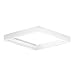 WORLED Kit de surface pour panneau 60 x 60 avec cadre blanc, fabriqué en aluminium, kit pour toits - Accessoires LED