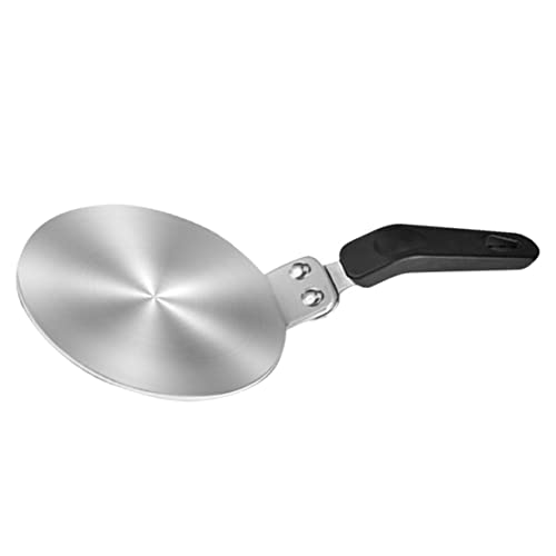 BEBEMOKO Stainless Steel Pot Thermal Plate Induction Cooktop Adapter Plate for Milk Cookware
