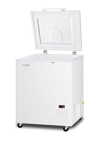 Image of Summit 4.8 cu.ft Chest Freezer, White - EL11LT | 28.5 inch Wide, -45ºC capable, UL-S listed to NSF /ANSI-7 Commercial Standards, DIgital Thermostat