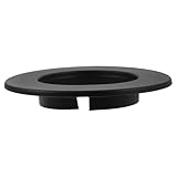 Construction robuste : fabriqué en fonte, le collier de cheminée pour chaudière offre durabilité et intégrité, idéal pour les zones nécessitant des solutions de protection robustes pour les trous de tuyauterie, garantissant une stabilité . (réparation pour tuyau d'échappement, cache-trou mural)