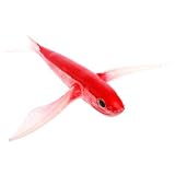 Amo da pesca esca: realizzato in materiale pvc ecologico, riutilizzabile e di lunga durata, esca per pesci volanti