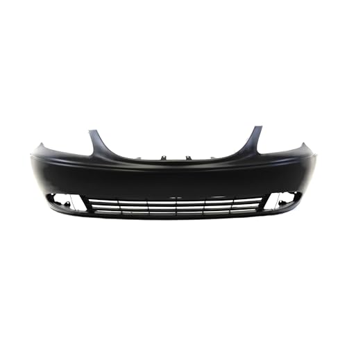 Image of For Chrysler Town & Country 2001-2004 Front Bumper Cover | Primed, With Fog Light Holes, Ready to Paint, OEM 5018610AA, CH1000319
